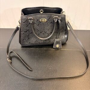 Coach Mini Margot Carryall
Debossed Patent Leather Crossbody
